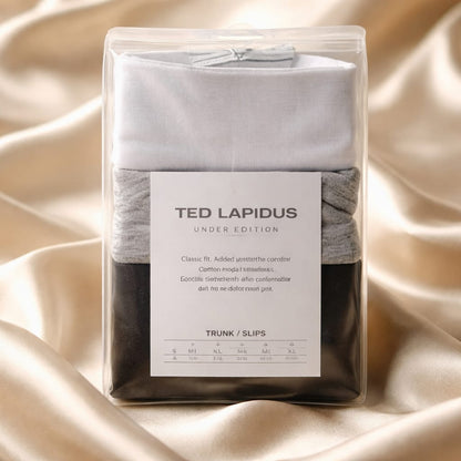 Boxer Homme TED LAPIDUS – Lot de 3 (Coton Stretch)