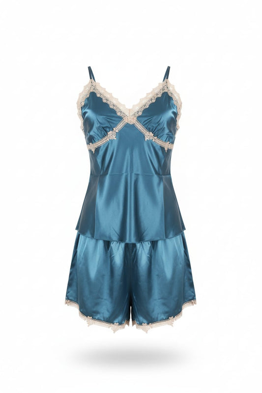 Ensemble Lingerie Femme Satin & Dentelle