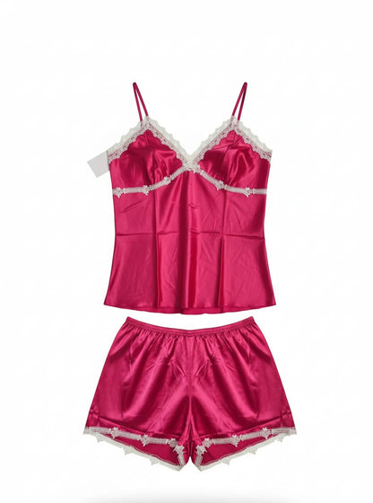 Ensemble Lingerie Femme Satin & Dentelle